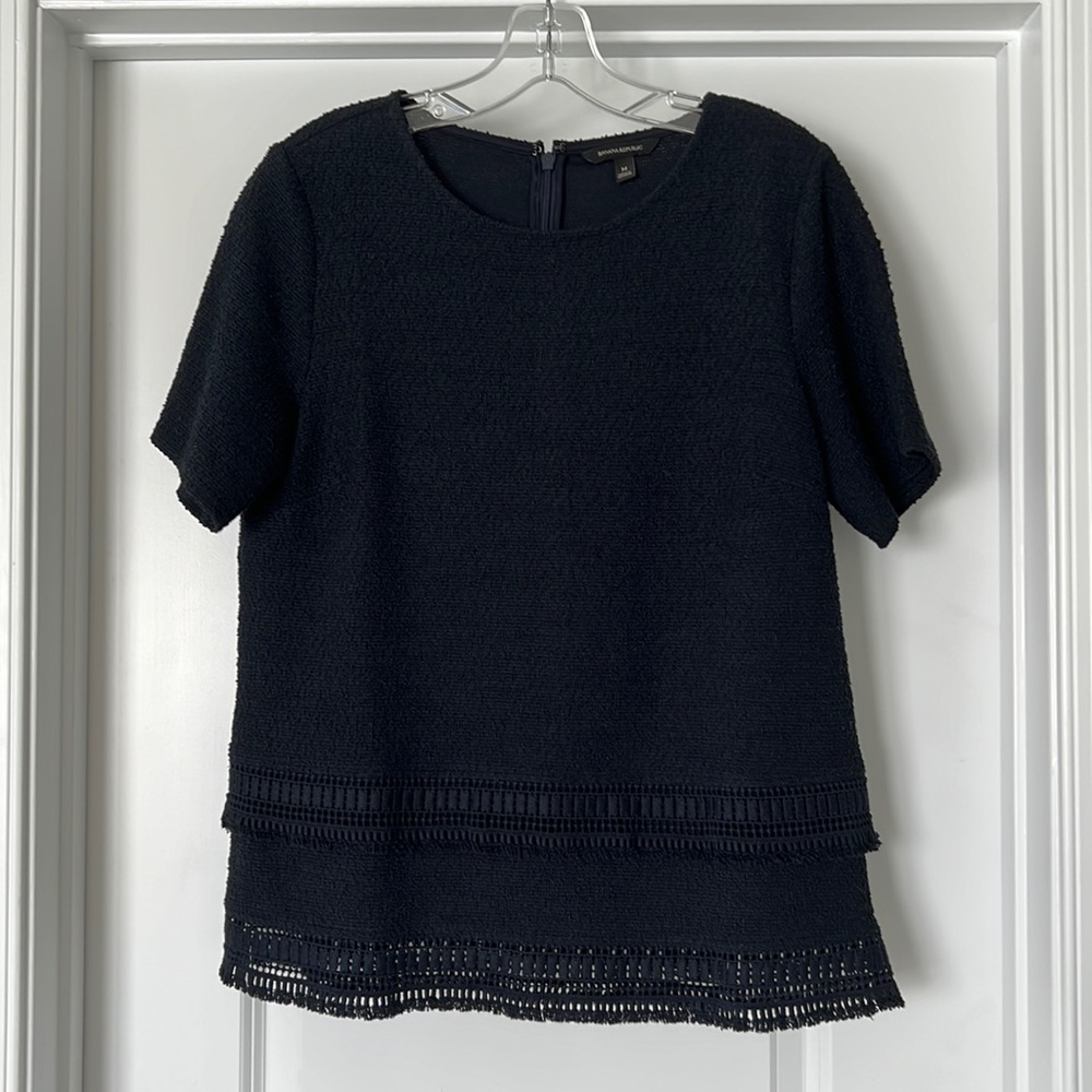 Banana Republic Navy Top